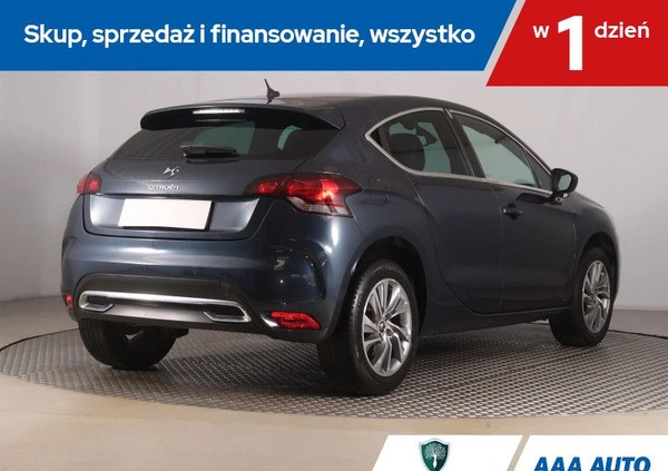 Citroen DS4 cena 42000 przebieg: 78136, rok produkcji 2014 z Grudziądz małe 352